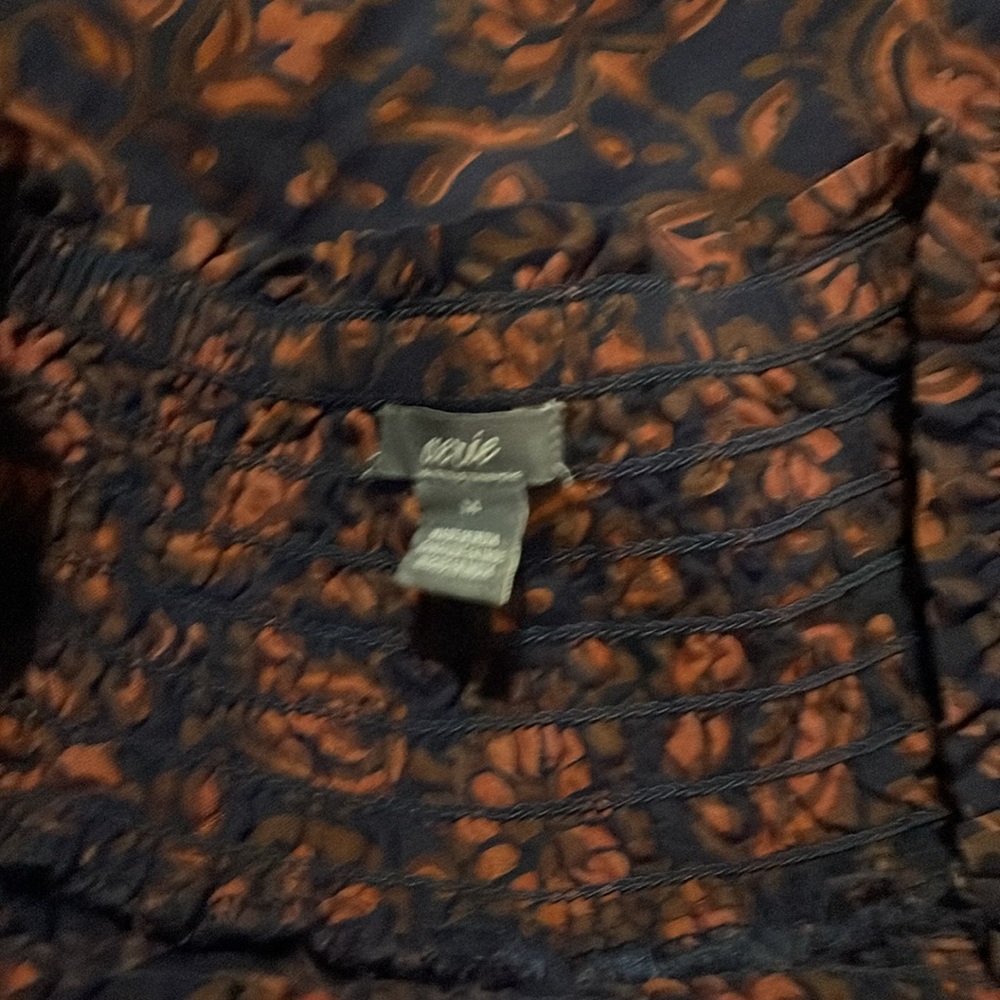 vintage aerie boho wide leg cuff pants - Picture 4 of 4